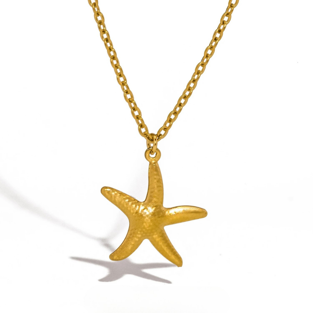 Collier Étoile de Mer Acier Inoxydable