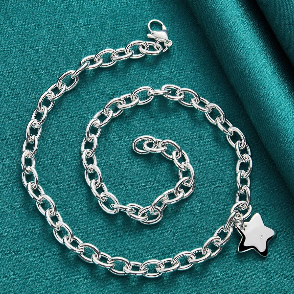 Collier Étoile Grosse Chaine