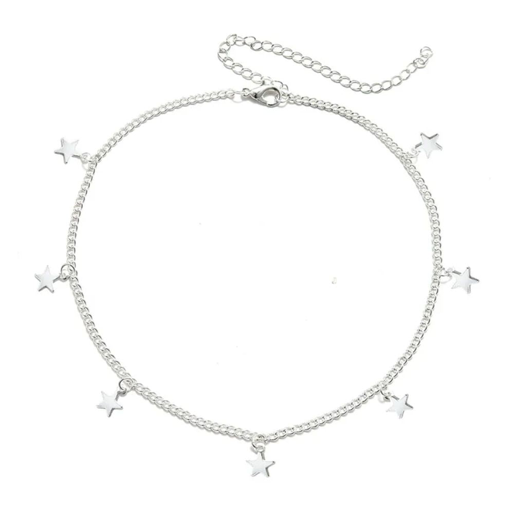Collier Étoile Ras de Cou