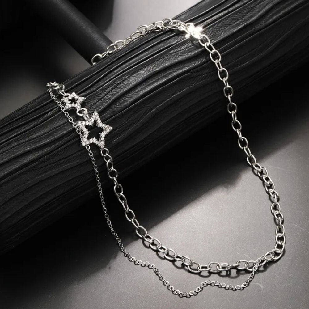 Collier Étoile Rêve Acier