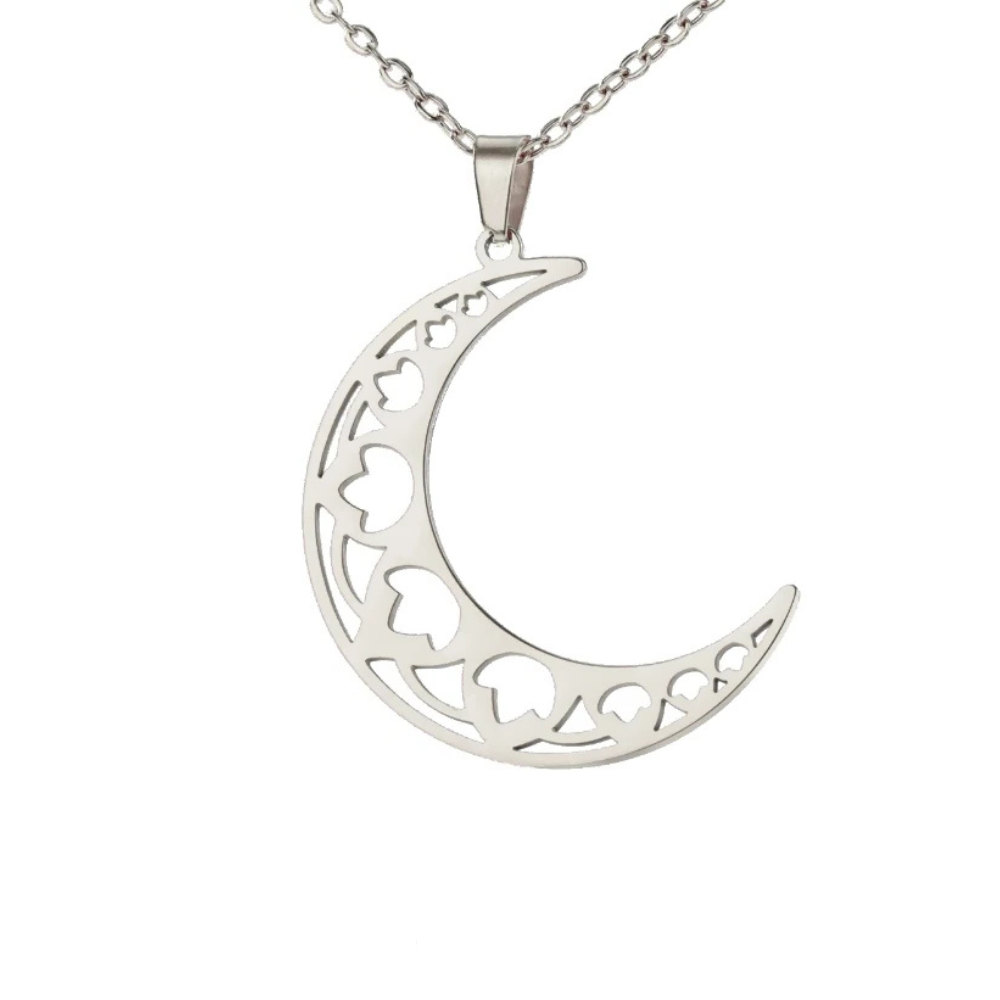 Collier Lune Lotus