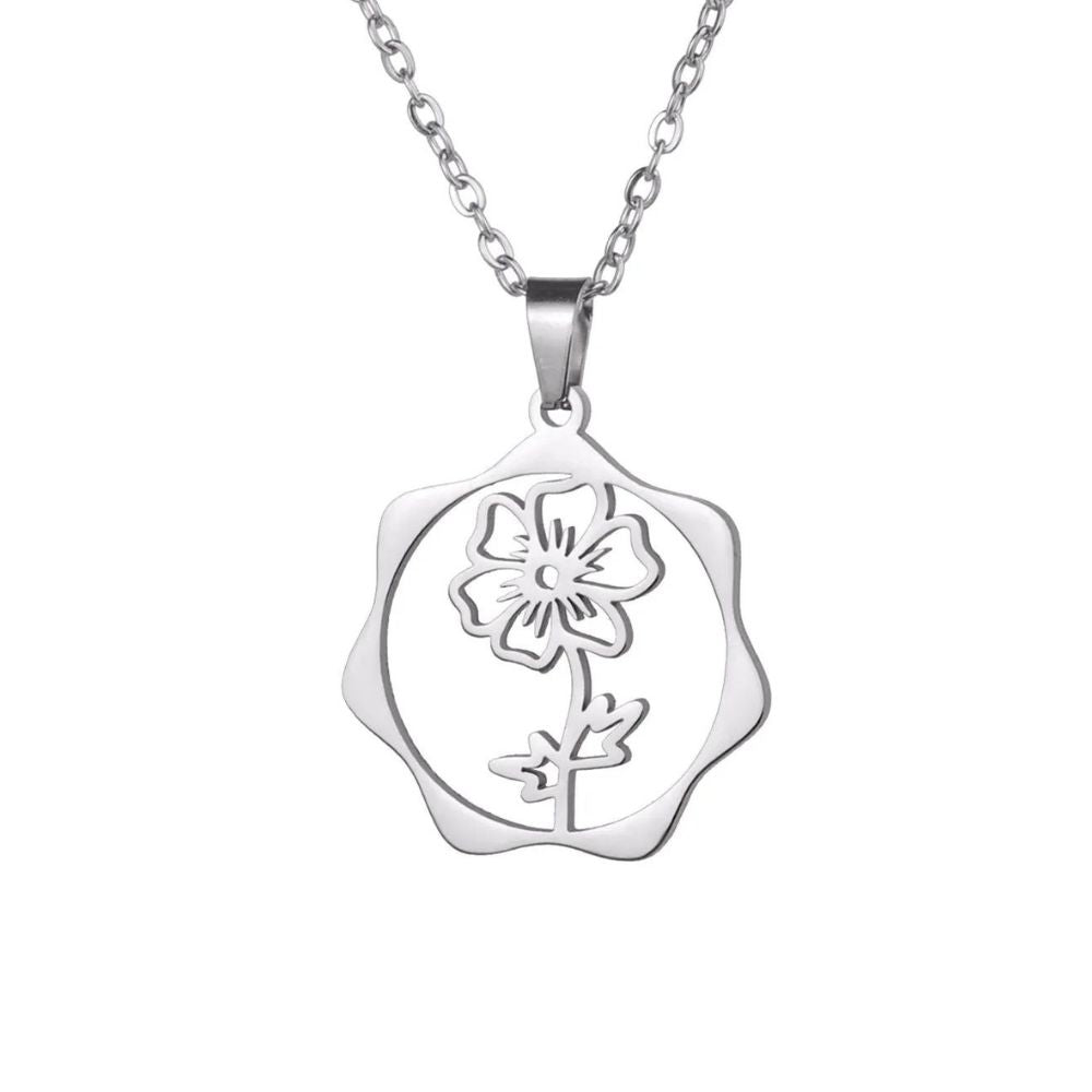 Collier Fleur Octobre