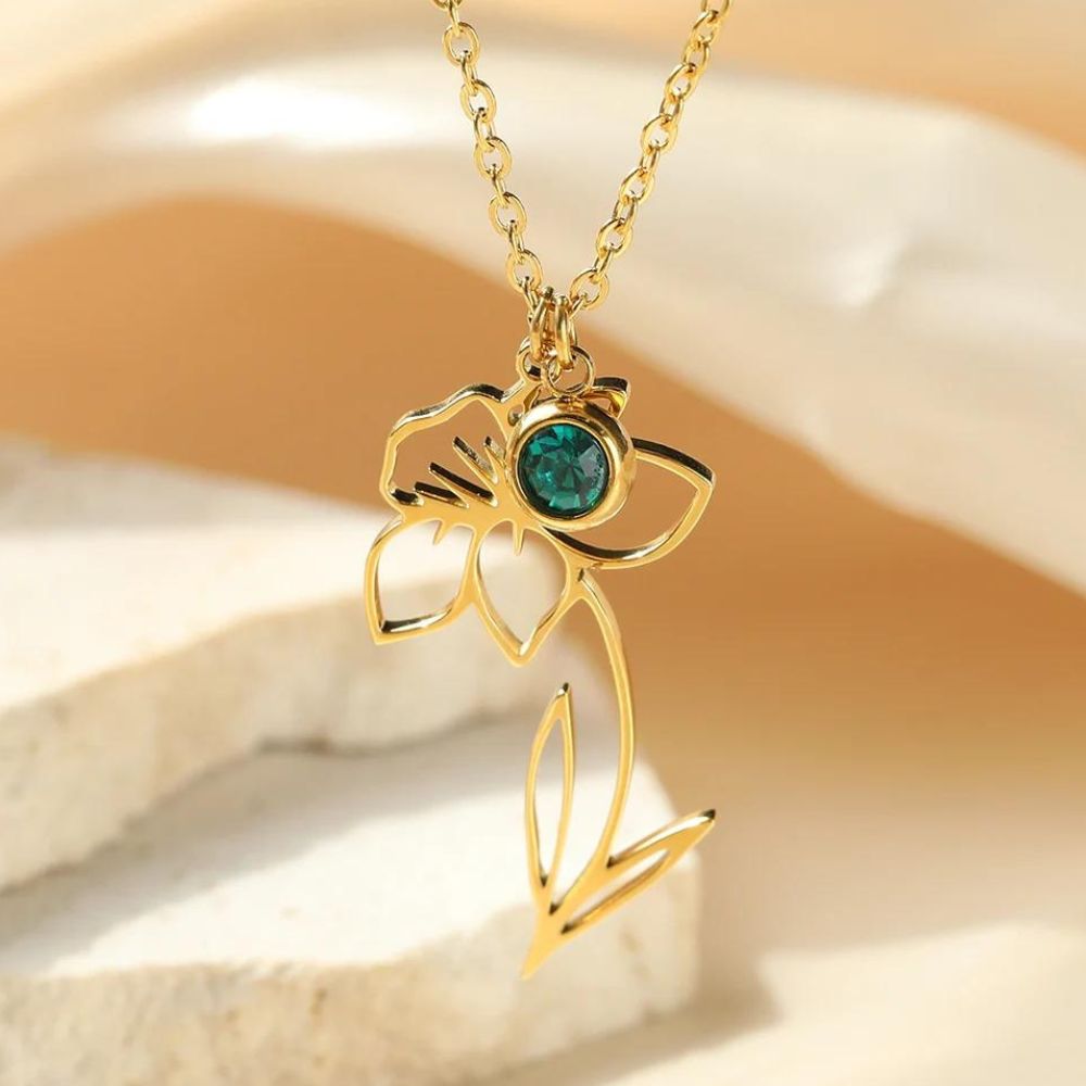 Collier Fleur Pouvoir