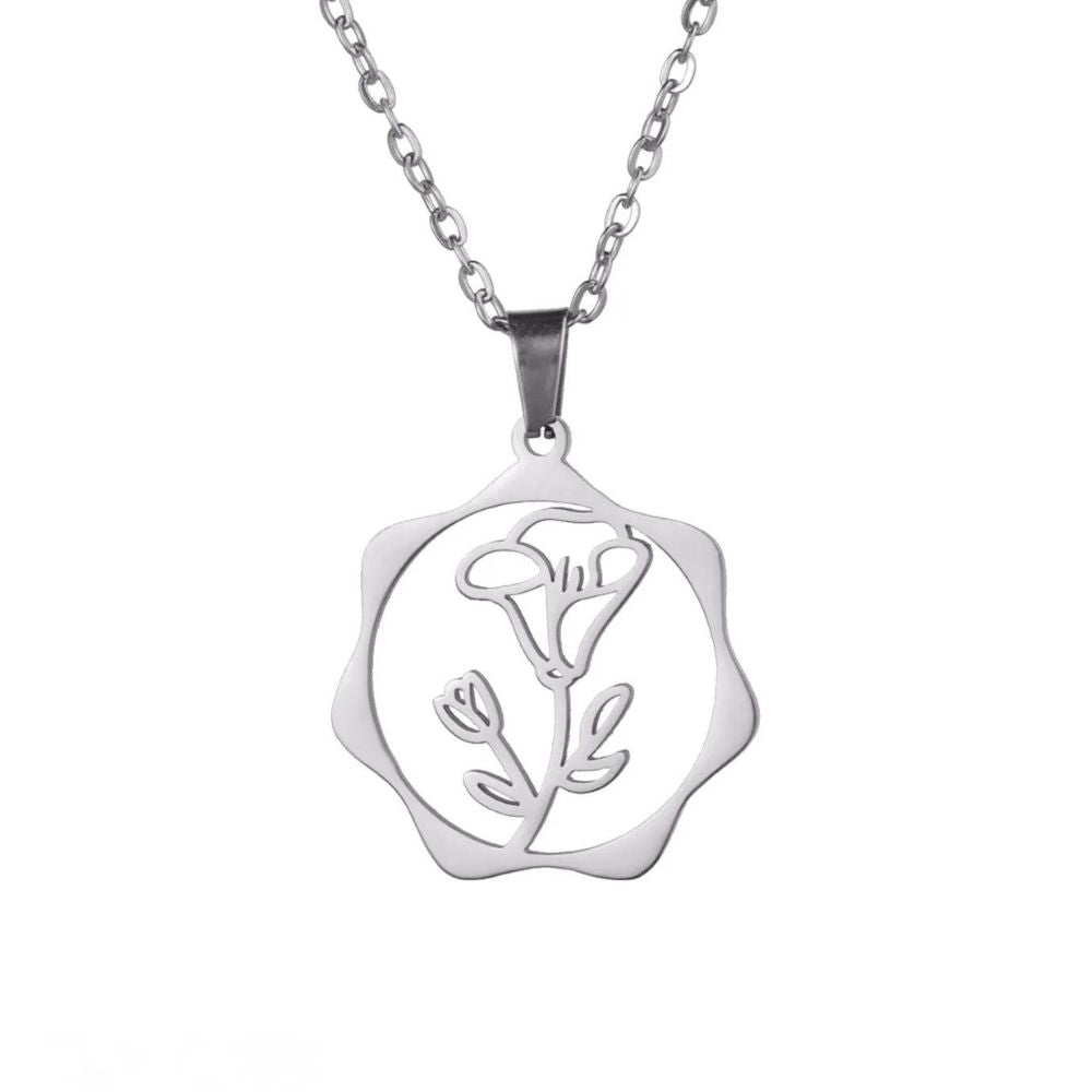 Collier Fleur Septembre