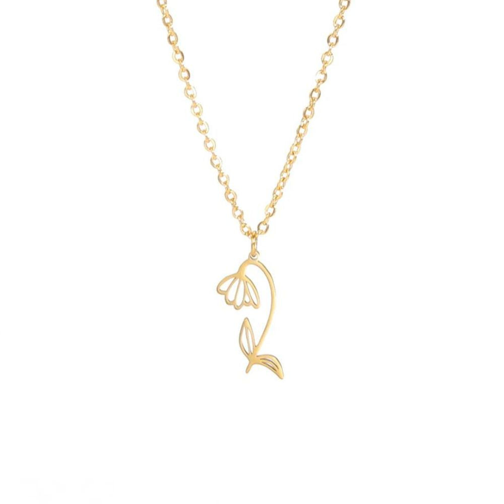 Collier Fleur Snow