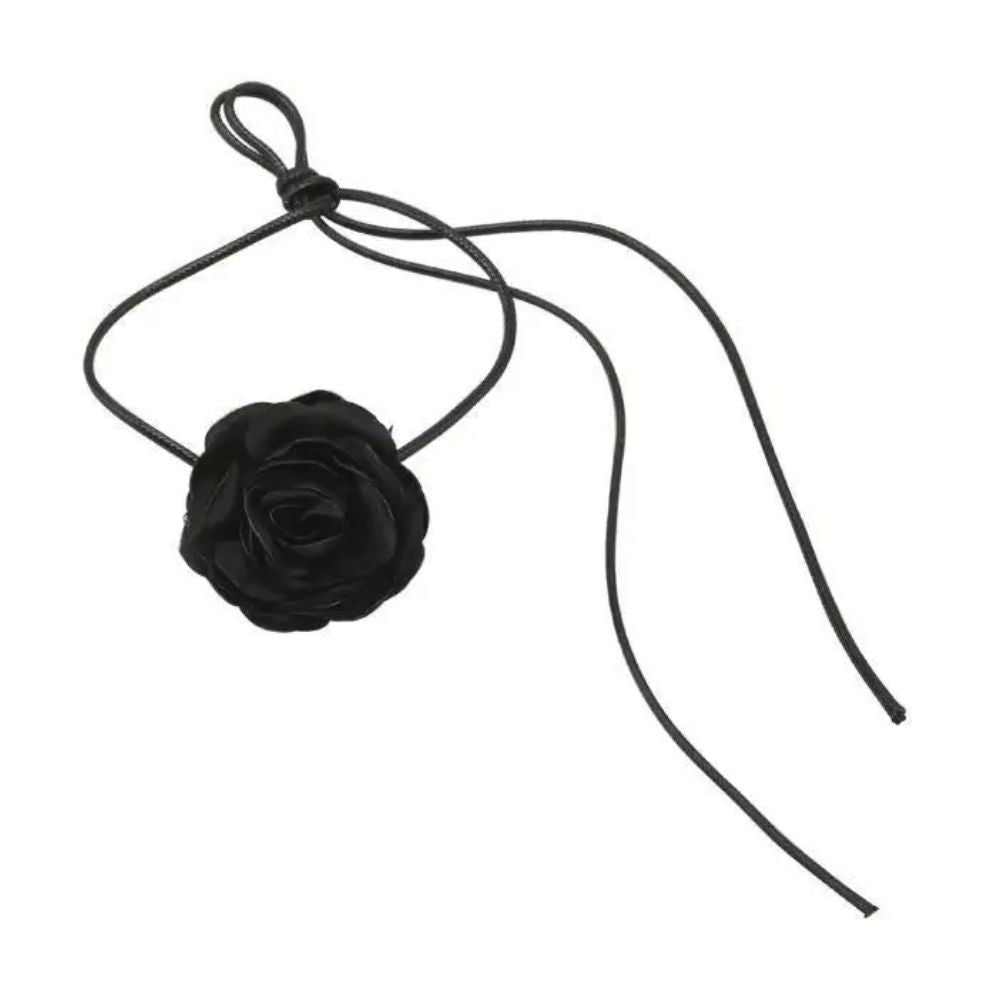 Collier Fleur Élastique