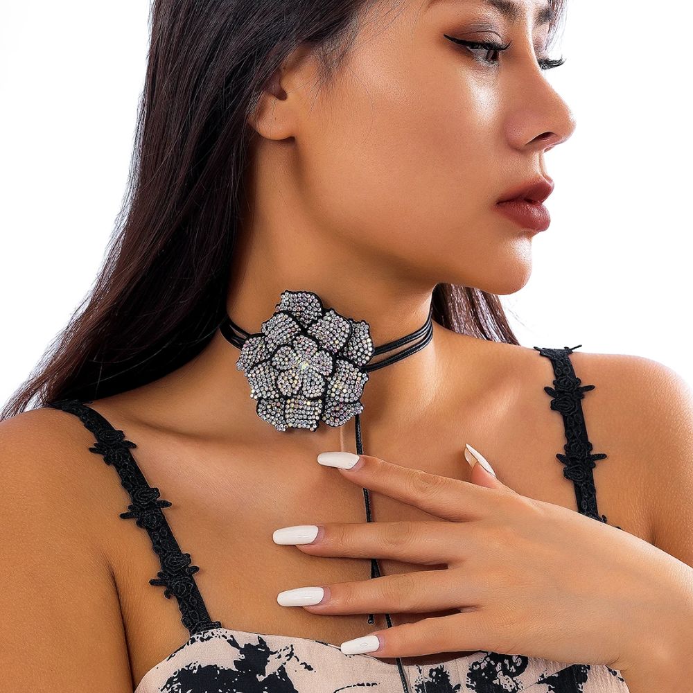 Collier Fleur Diamants