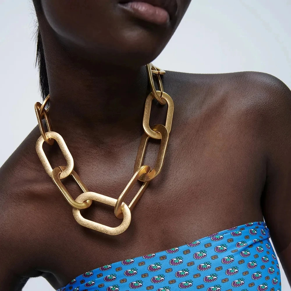Collier Grosse Maille Tendance