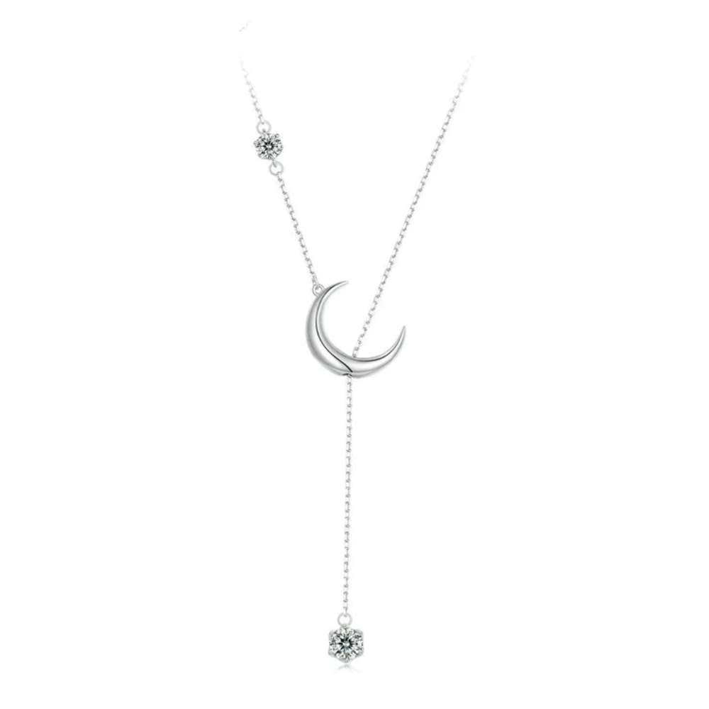 Collier Lune Argent 925