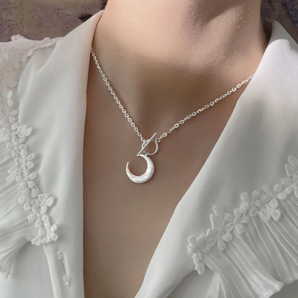 Collier Lune Femme