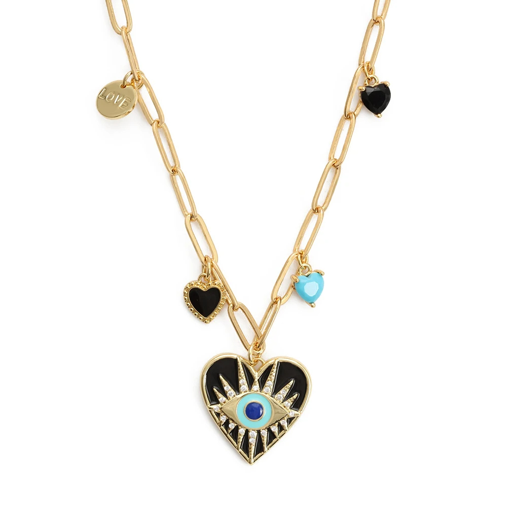 Collier Breloque Mauvais Œil