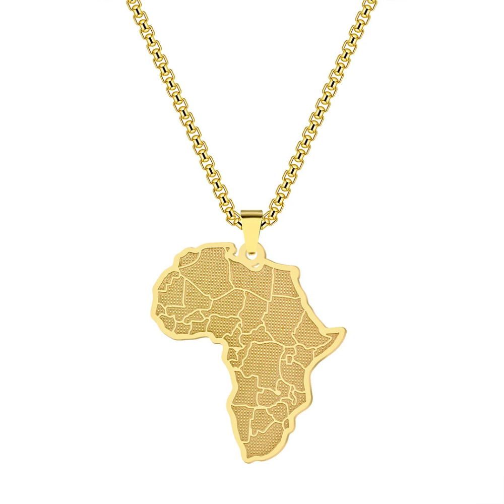 Collier Pendentif Afrique