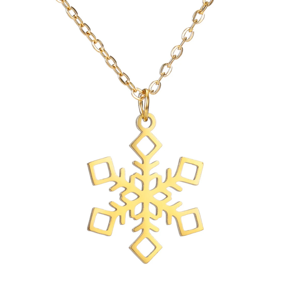 Collier Pendentif Flocon