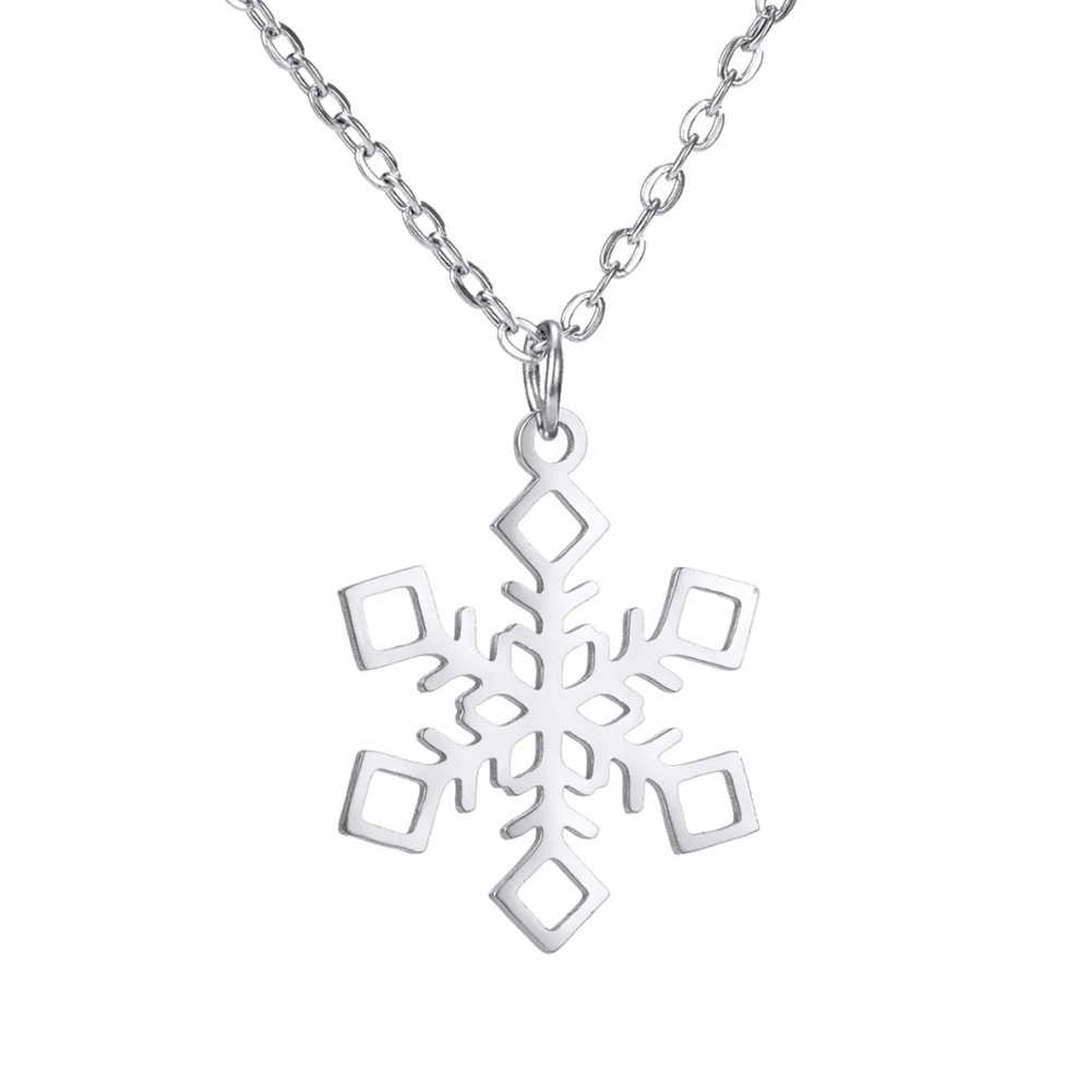 Collier Pendentif Flocon