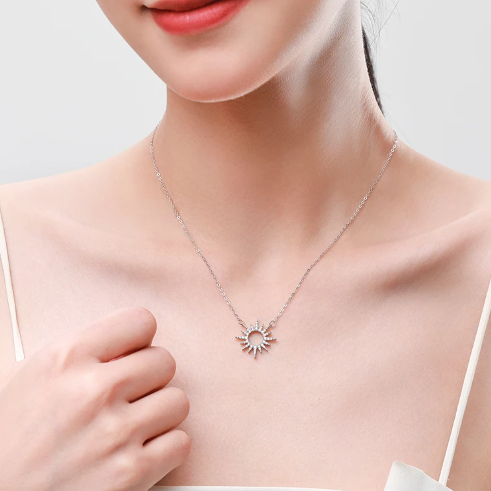 Collier Soleil Argent