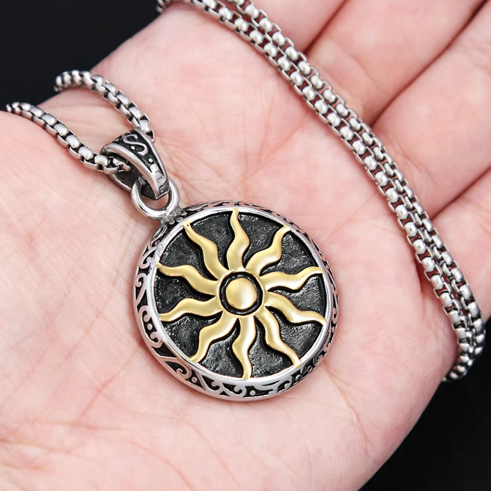 Collier Soleil Mystique Or