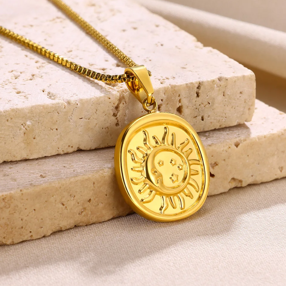 Collier Soleil Original Métal