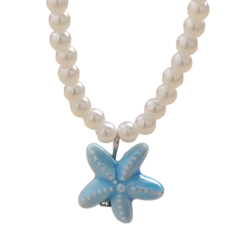 Collier Étoile de Mer Céramique