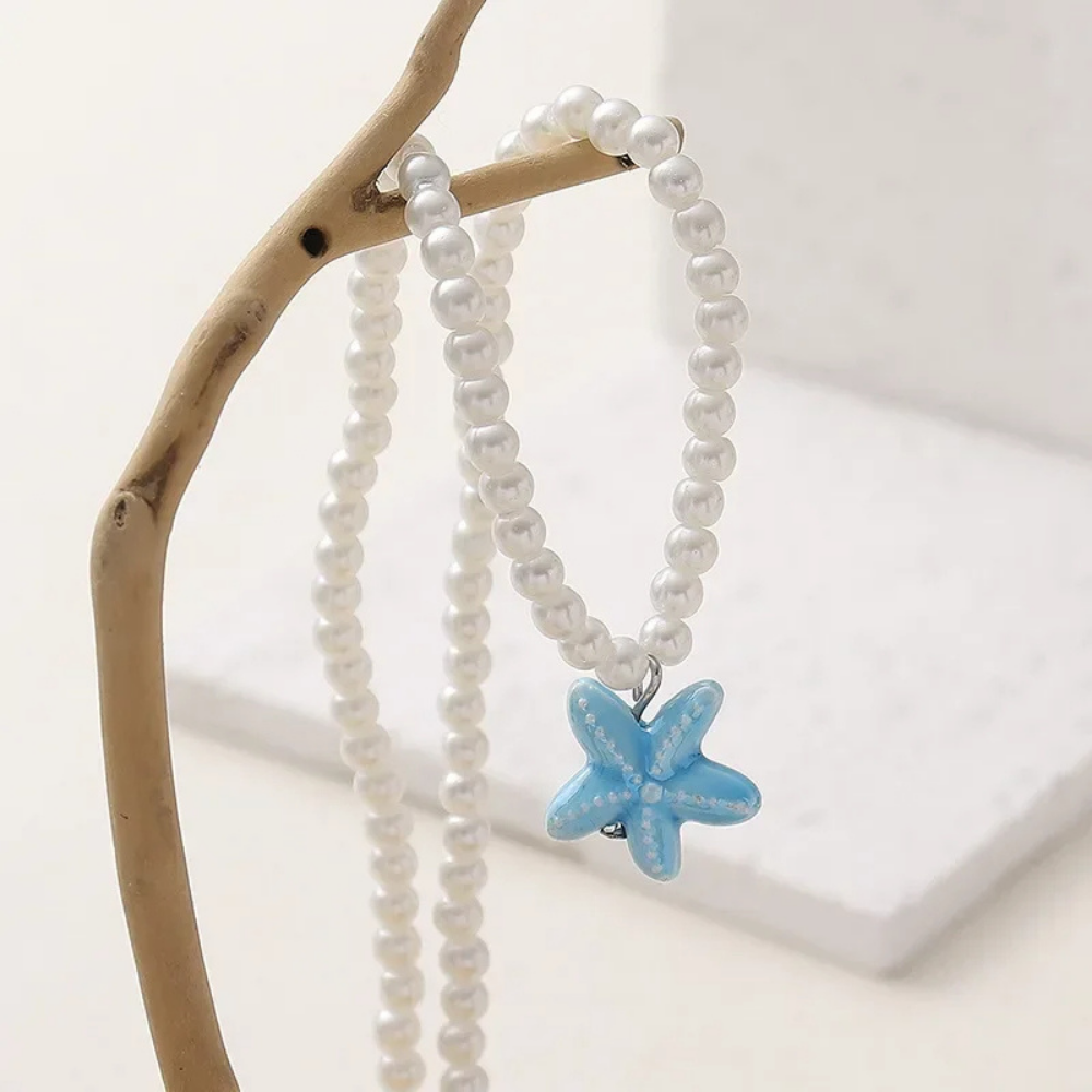 Collier Étoile de Mer Céramique