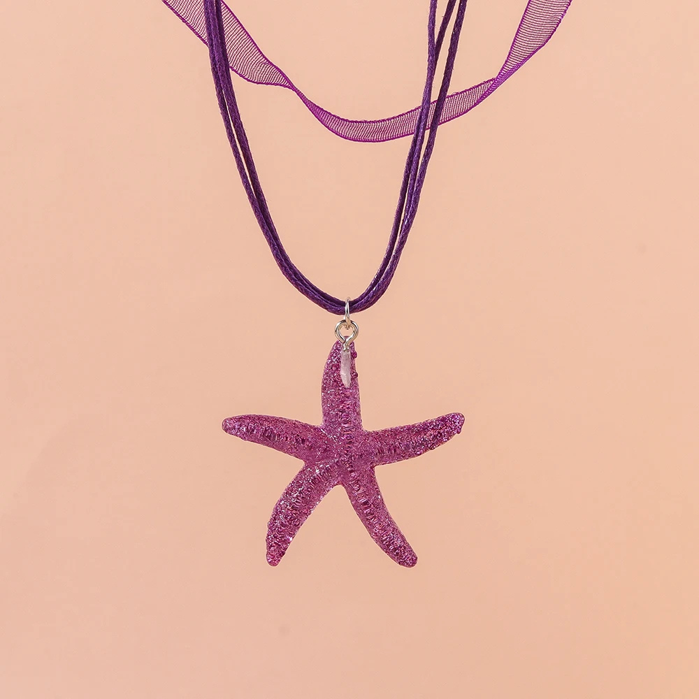 Collier Étoile de Mer Fantaisie
