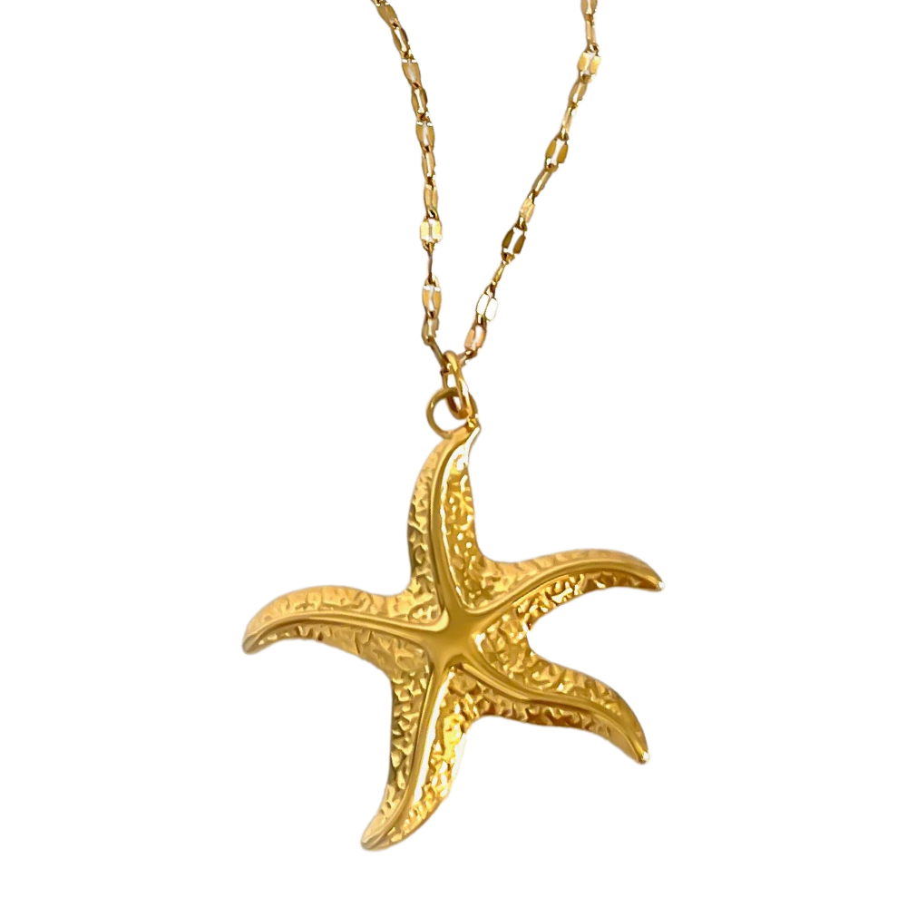 Collier Étoile de Mer Or