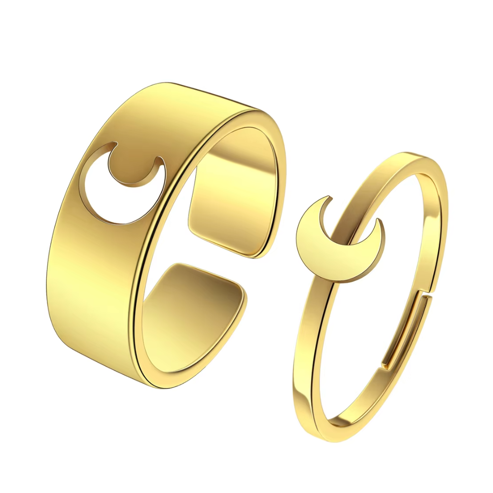 Double Bague Lune