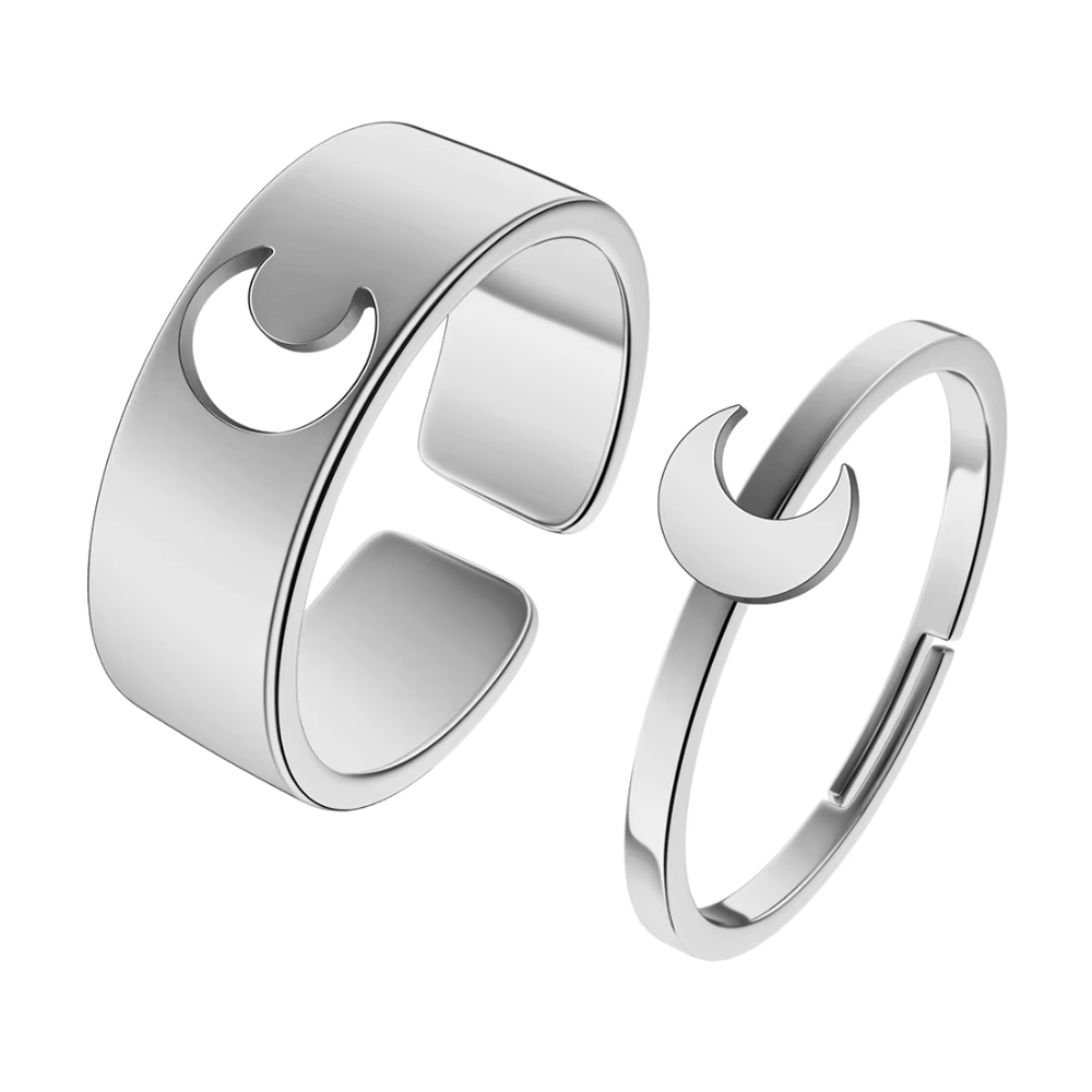 Double Bague Lune