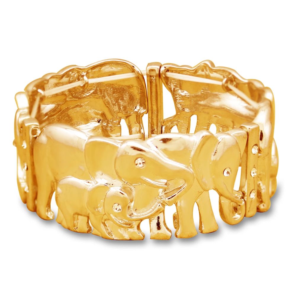 Gros Bracelet Éléphant