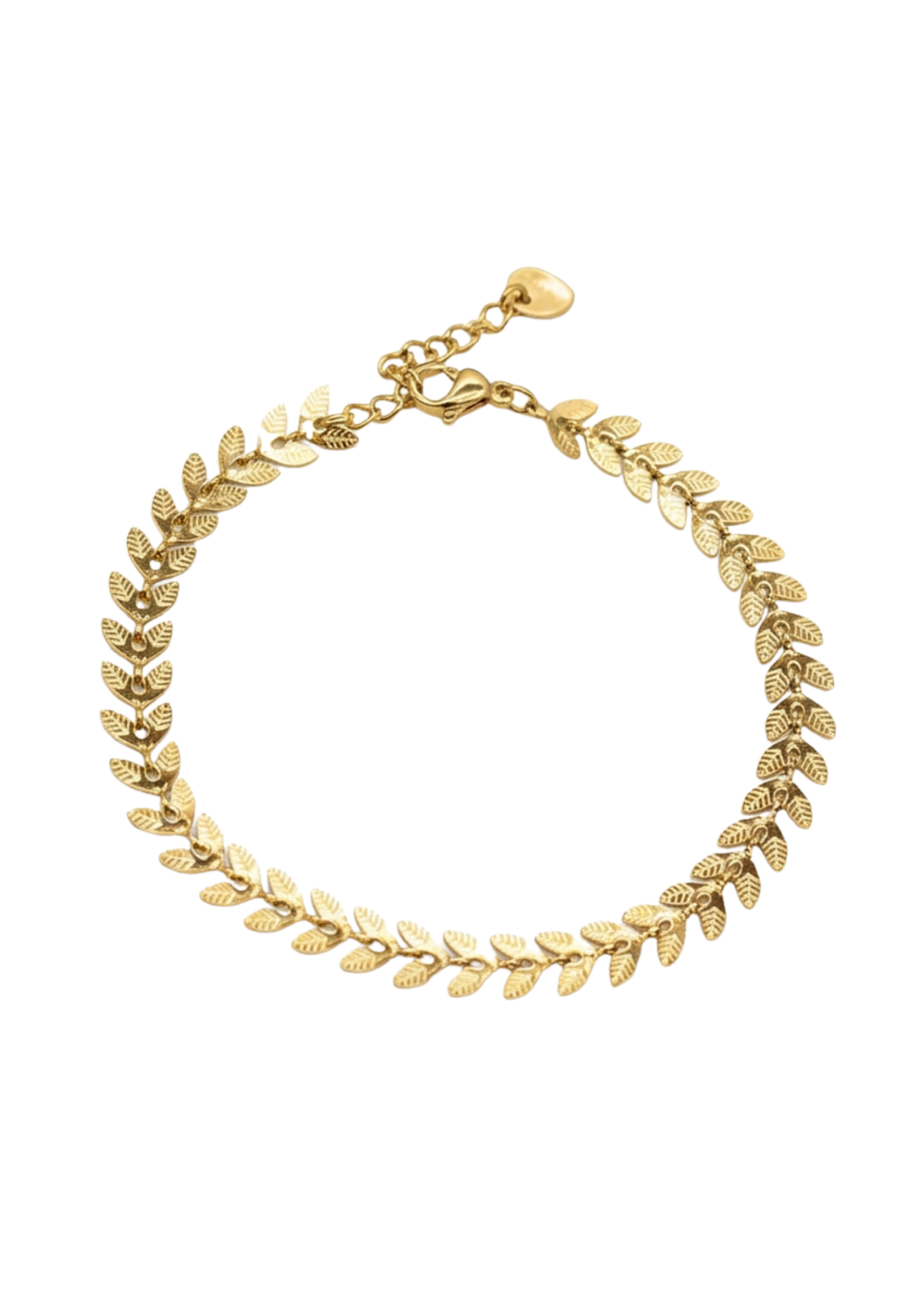 Bracelet Feuilles de Laurier or