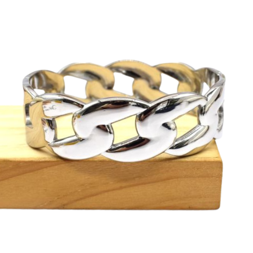 Bracelet Jonc Manchette Maillon