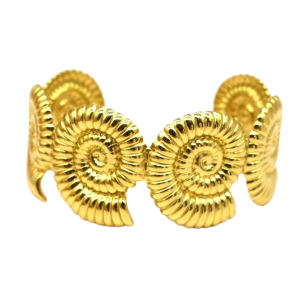 Bracelet Jonc Coquillage Spirale