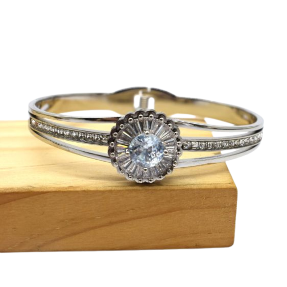 Bracelet Jonc Soleil Cristal