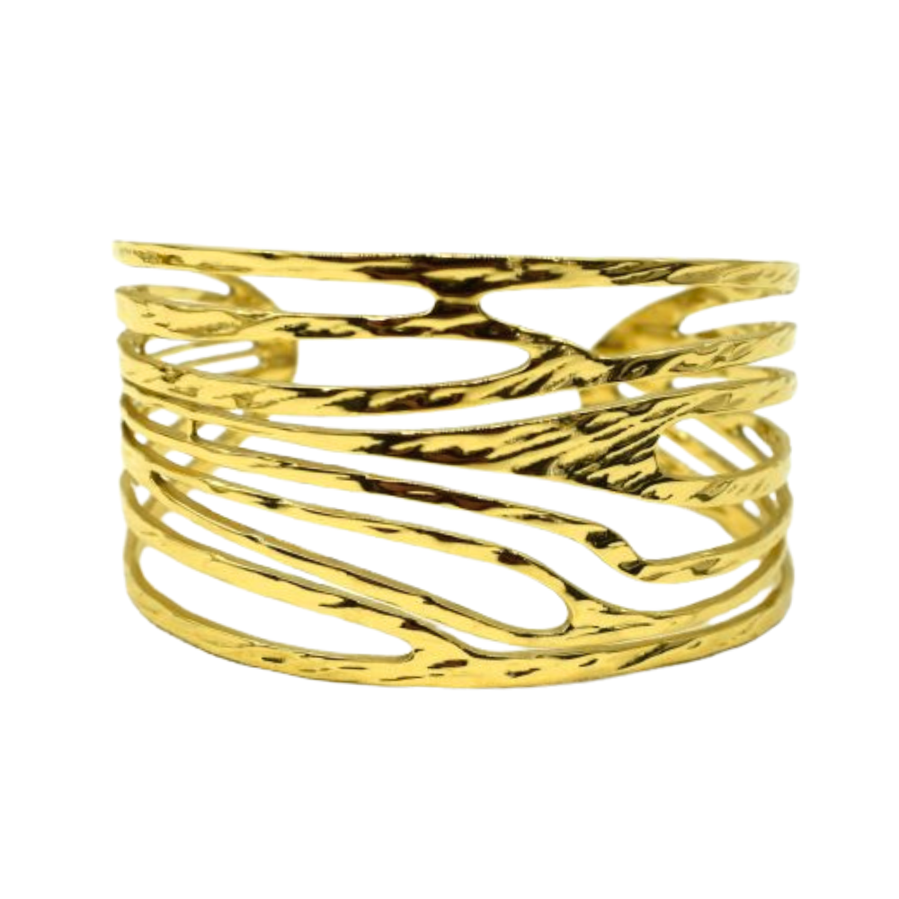 Bracelet Jonc Manchette Ajouré