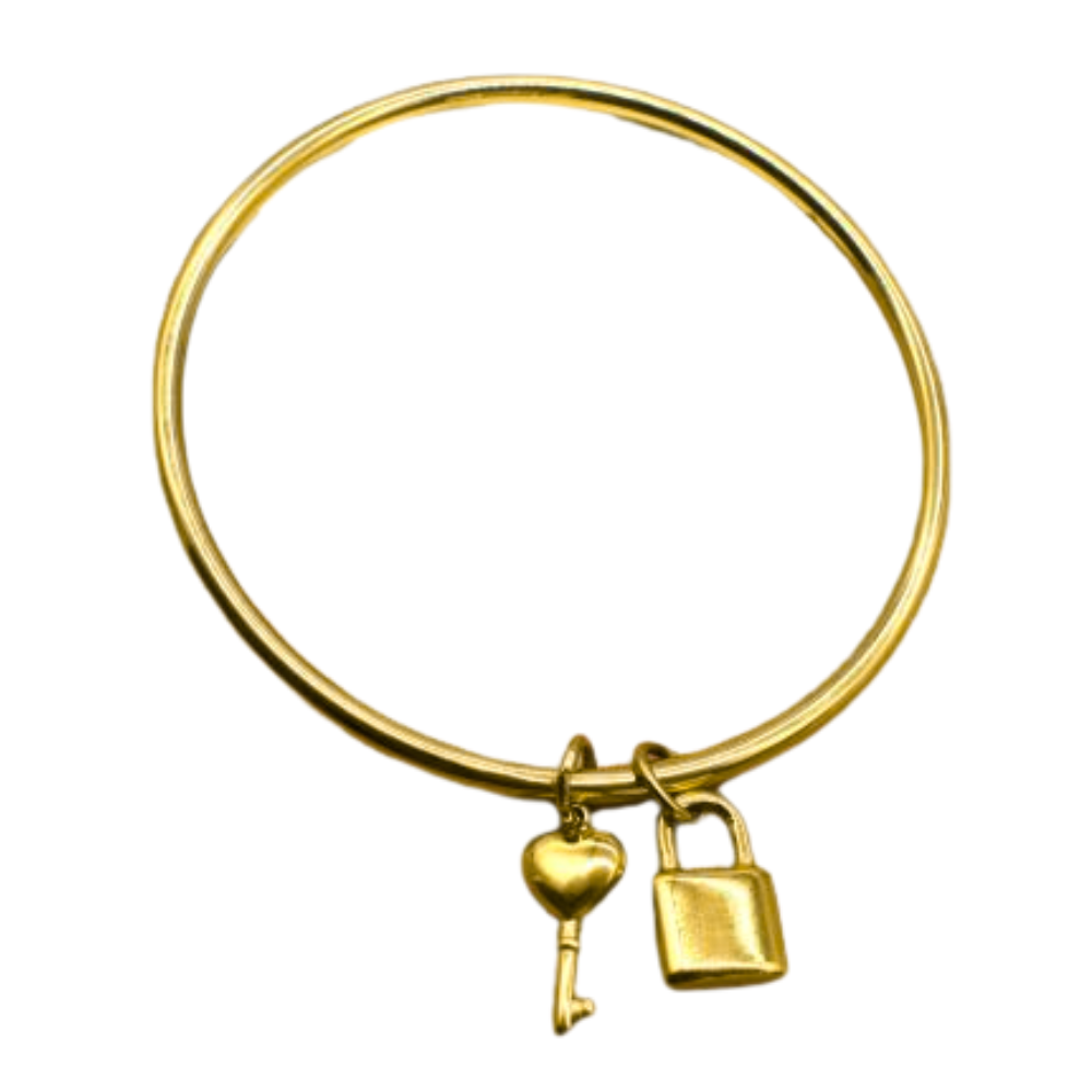 Jonc Breloque Cadenas Clé
