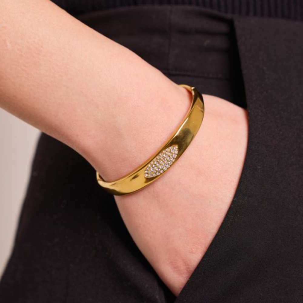Bracelet Jonc Strass