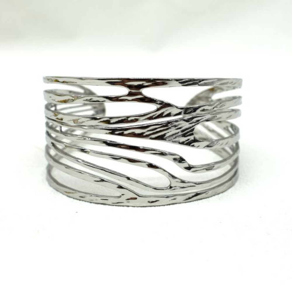 Bracelet Jonc Manchette Ajouré