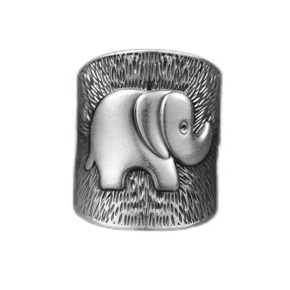 Bague Éléphant Rétro
