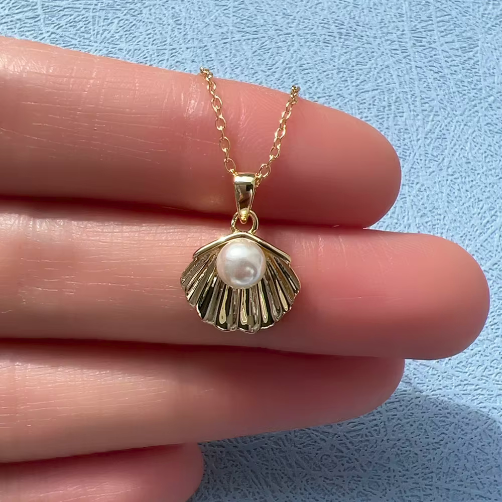 Collier Coquillage perles