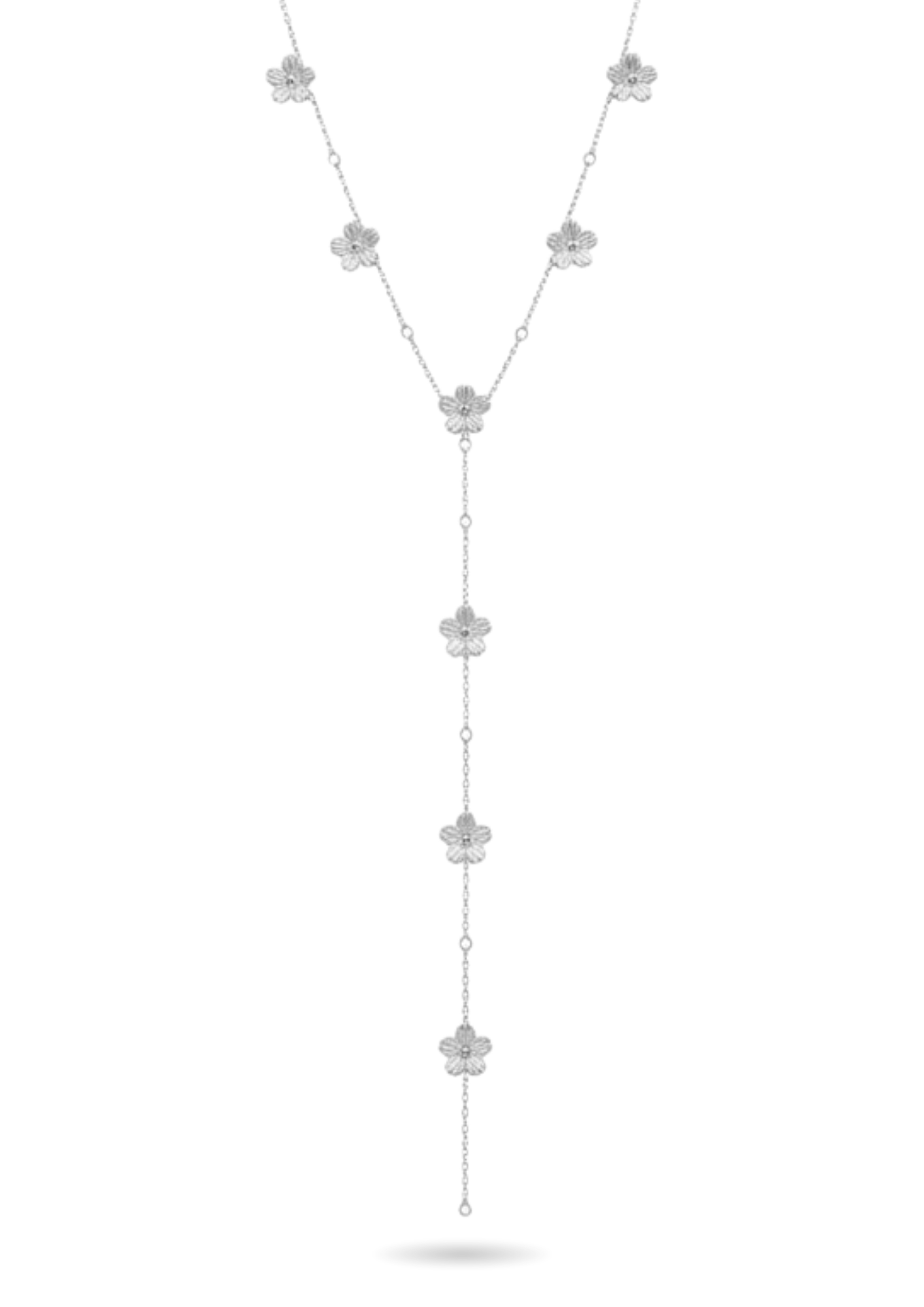 Collier Y Fleurs femme