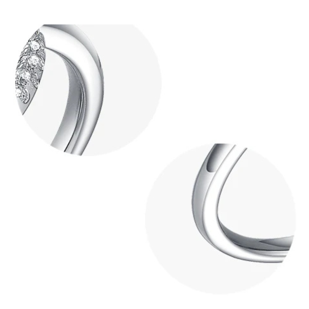 Bague Fiançailles Étoile diamant