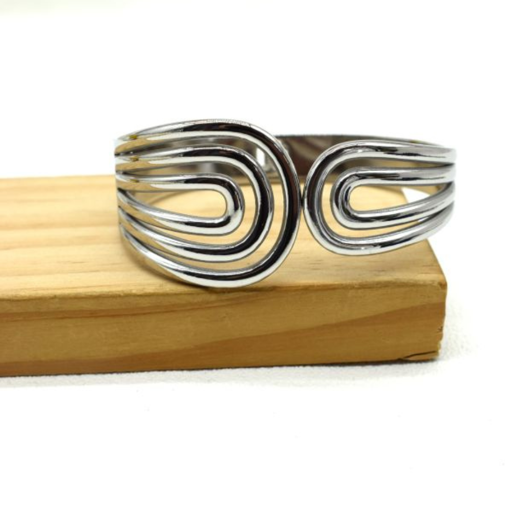 Bracelet Jonc Double Arc