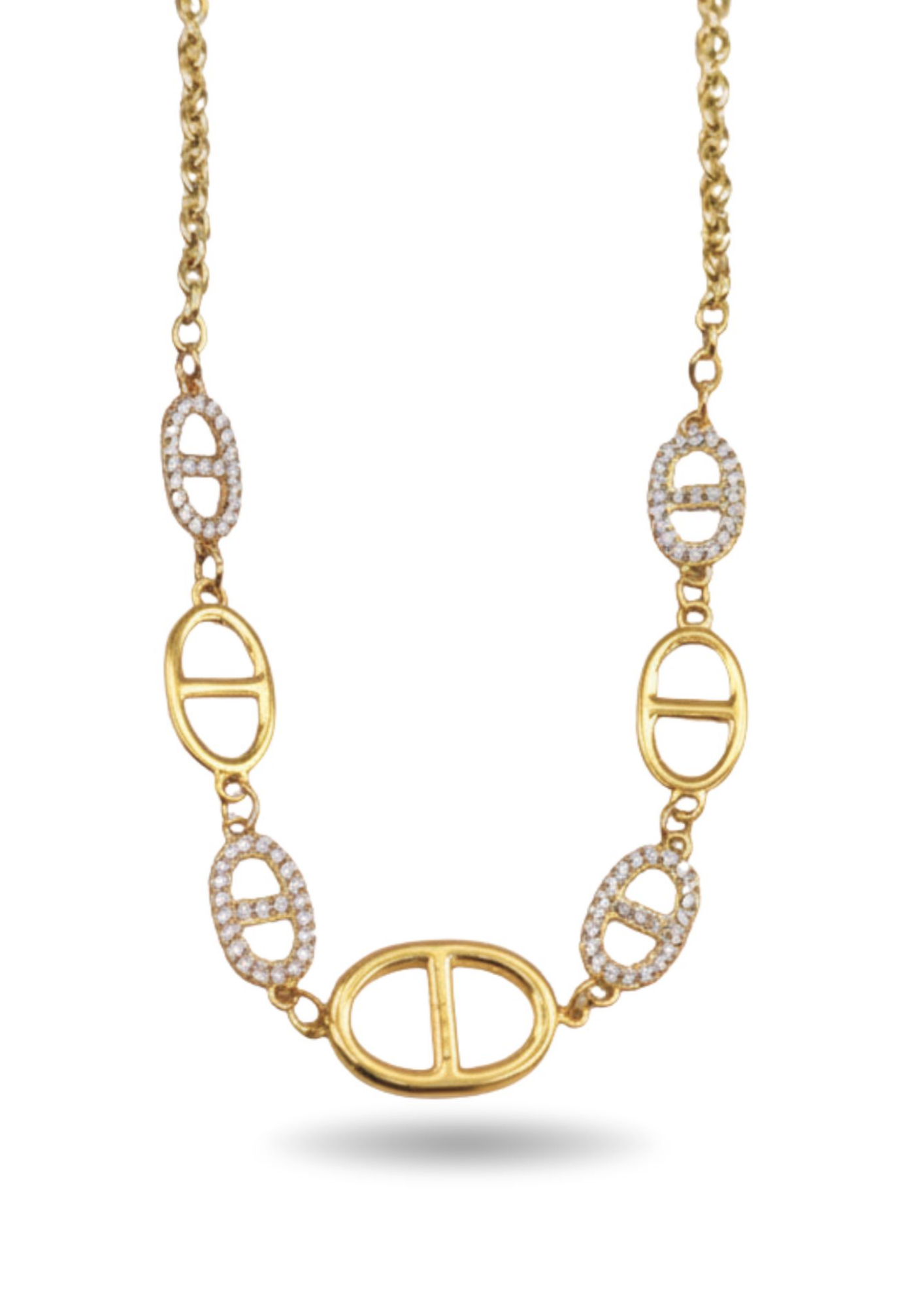 Collier Maille Marine Tendance