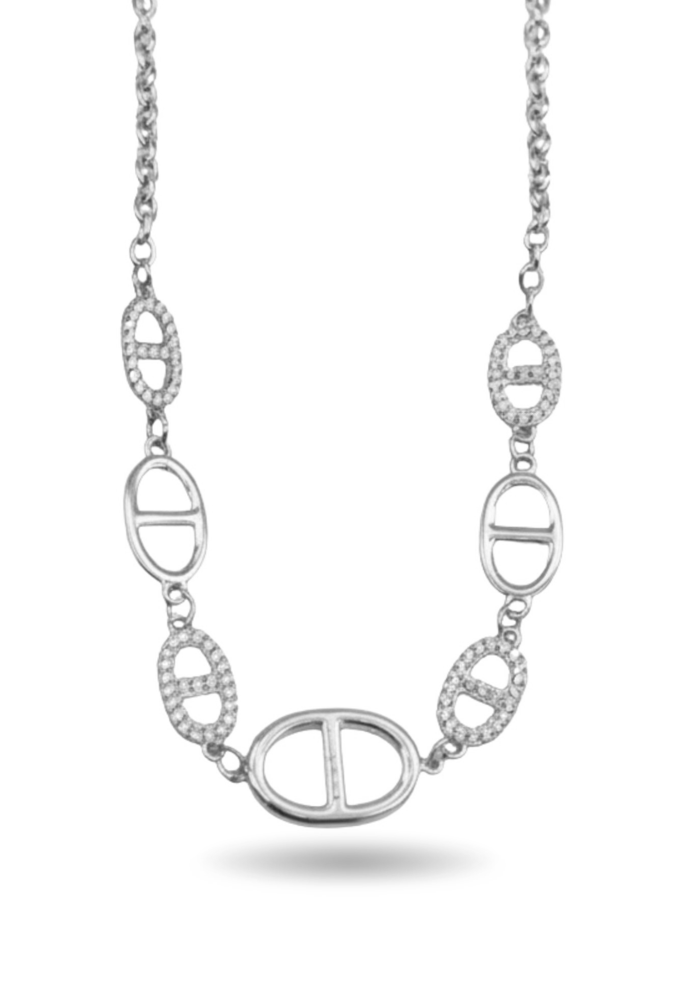 Collier Maille Marine Tendance femme