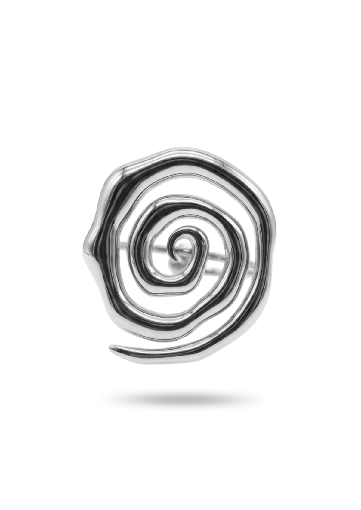 Bague Spirale Femme argent