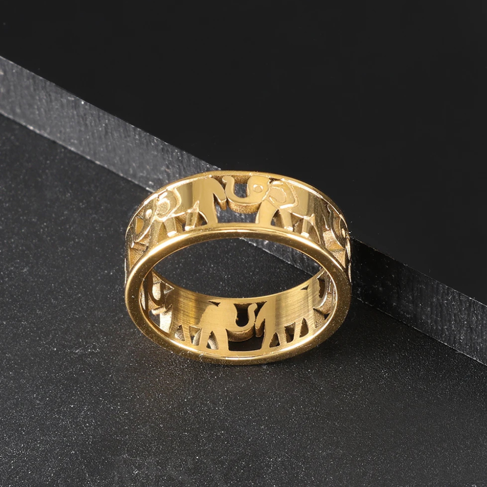 Bague Éléphant Or femme