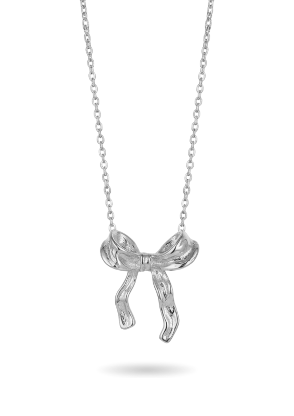 Collier Nœud Femme argent