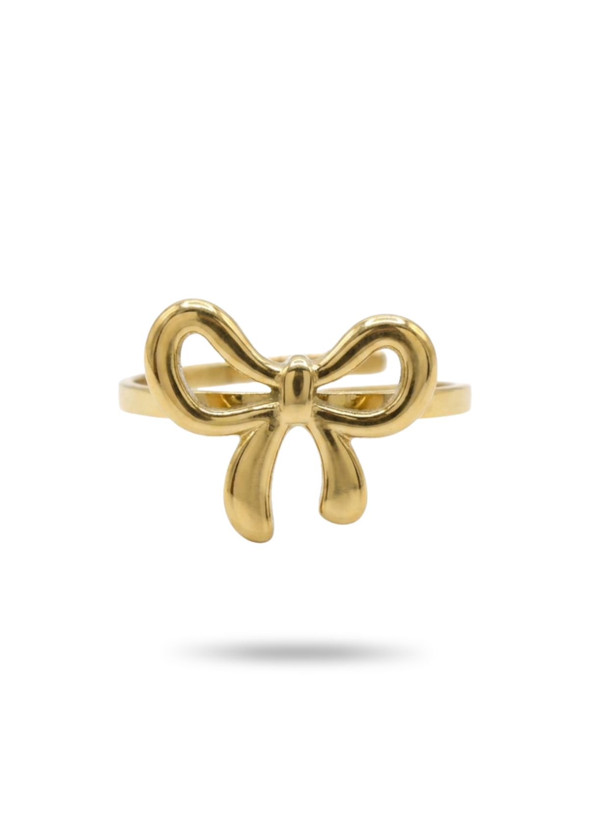 Bague Nœud Papillon Femme or