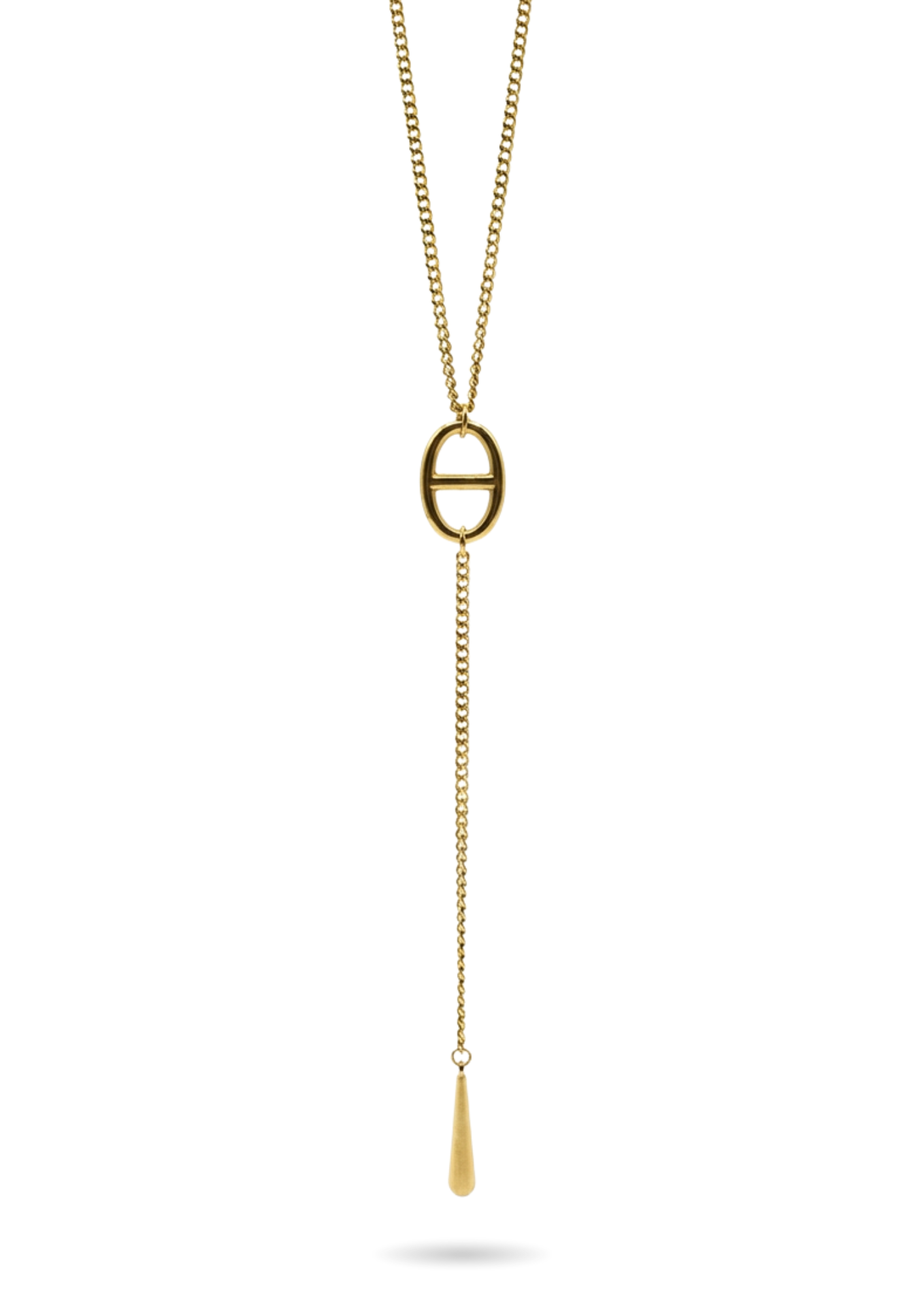 Collier Y Maille Marine Élégant