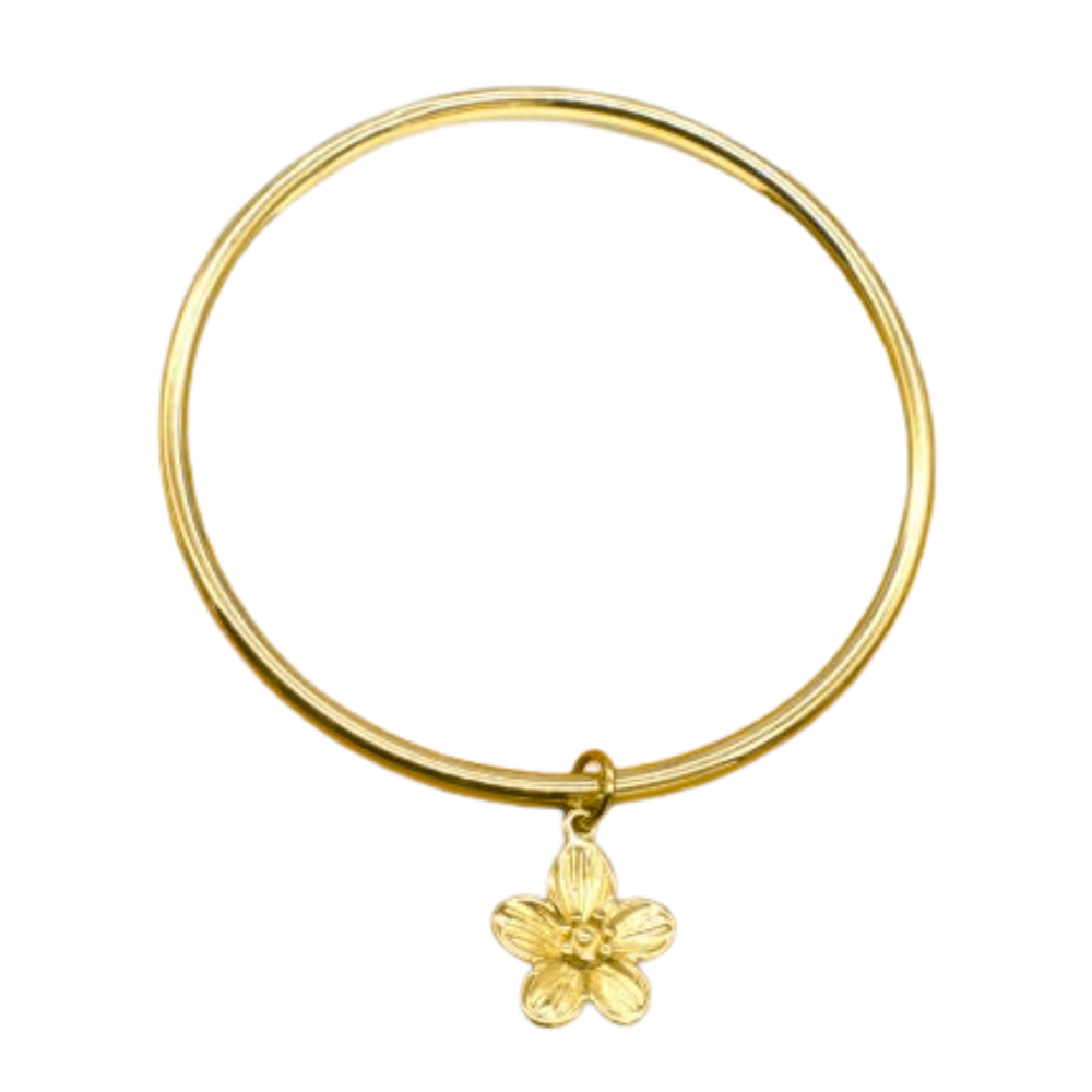 Jonc Breloque Floral