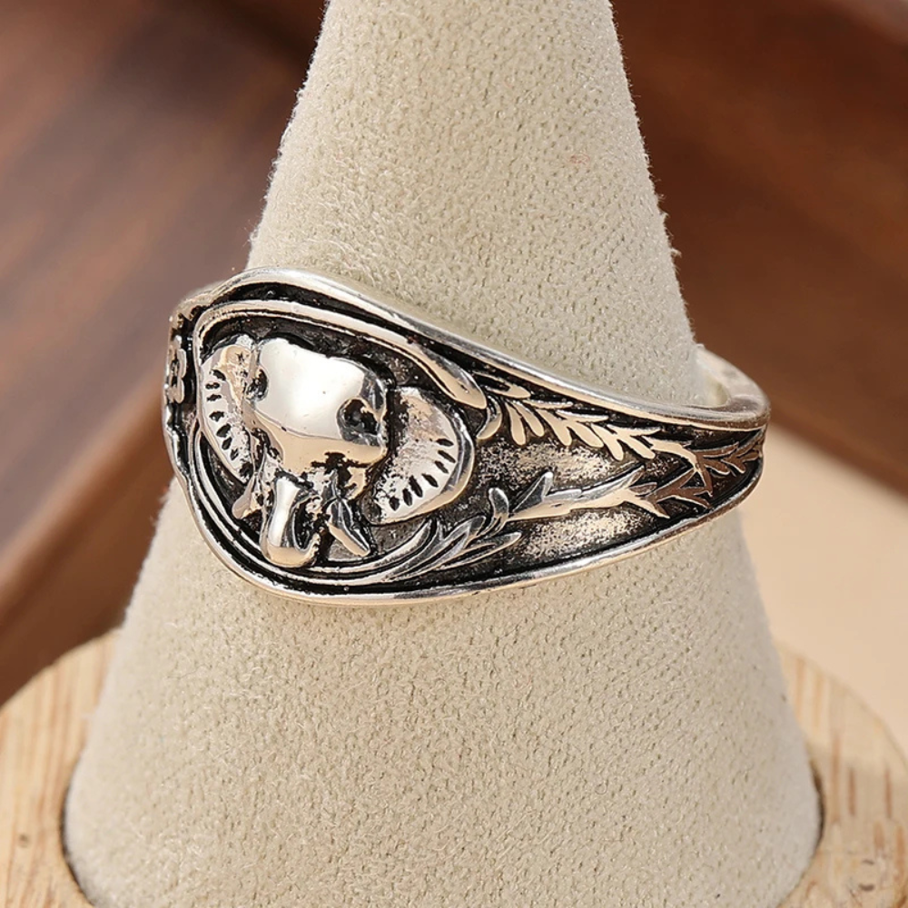 Bague Éléphant Ovale pas cher